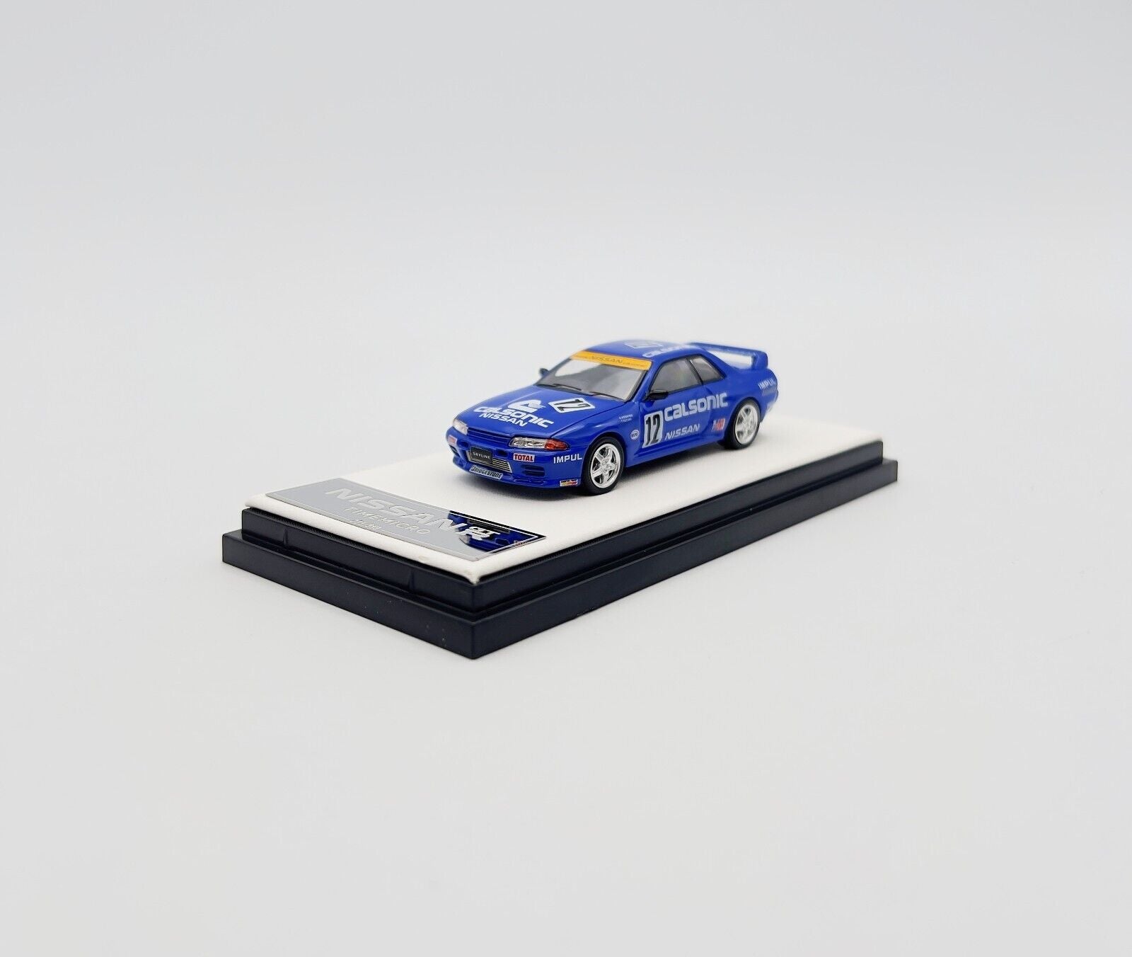 TIME MICRO 1:64 Nissan GTR R32 Calsonic Blue Diecast Model