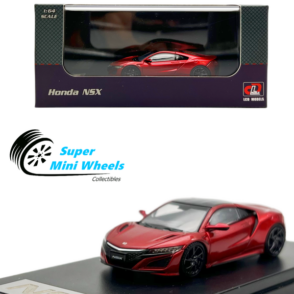 LCD Models 1:64 - Honda NSX (Red) Diecast Model