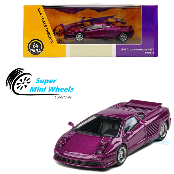 PARA64 1991 Cizeta V16T - Purple - 1:64