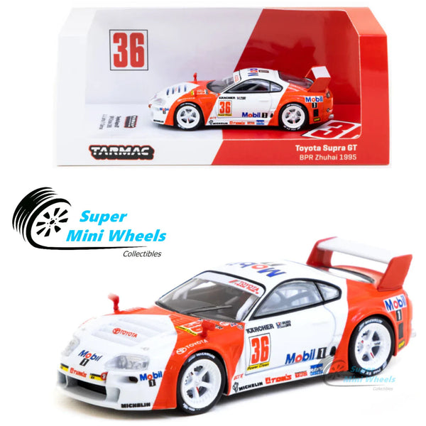 Tarmac Works 1:64 Toyota Supra GT BPR Zhuhai 1995 #36