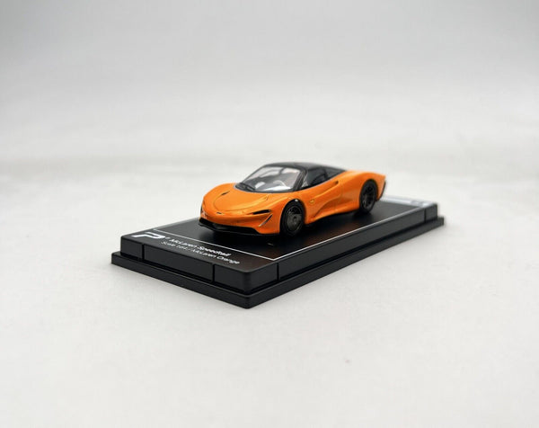 PosterCars 1:64 McLaren Speedtail Orange - Hypercar League Collection #14