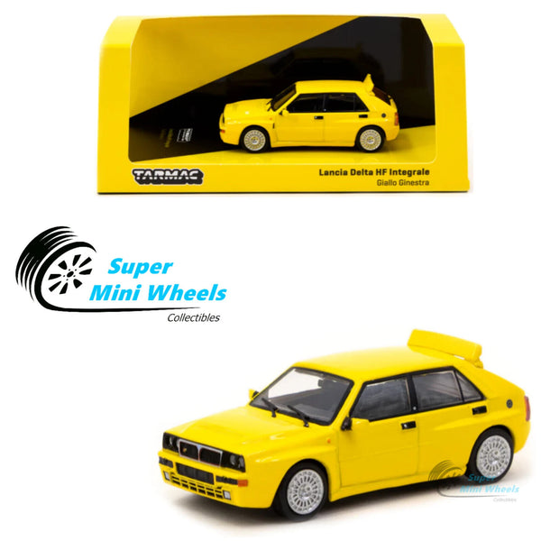 Tarmac Works 1:64 Lancia Delta HF Integrale Giallo Ginestra Yellow