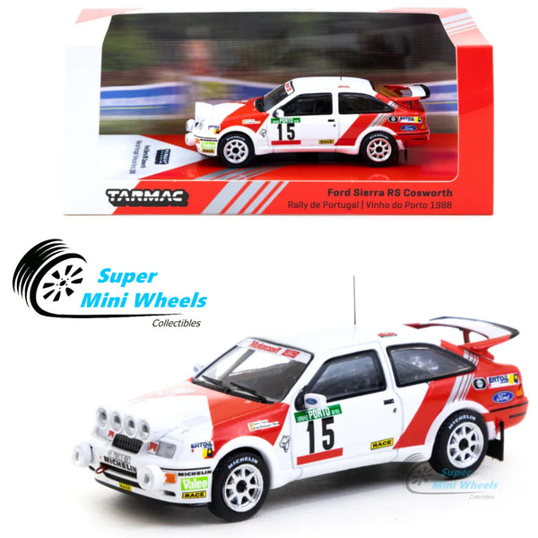 Tarmac Works 1:64 Ford Sierra RS Cosworth Rally de Portugal 1988 #15