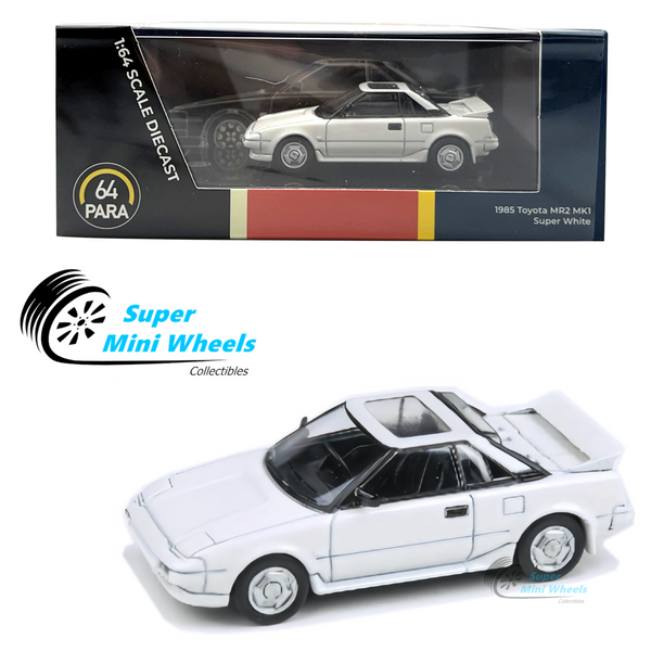 PARA64 1:64 1985 Toyota MR2 MK1 - Super White