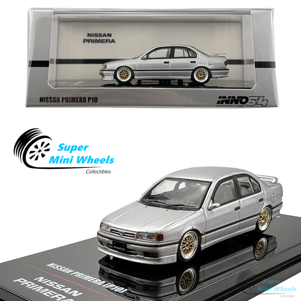 INNO64 1:64 Nissan Primera P10 (Silver)