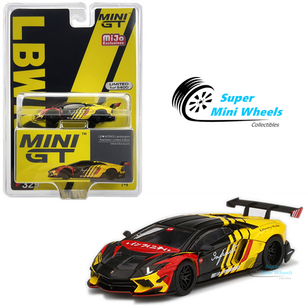 Mini GT 1:64 LBWK Lamborghini Aventador Limited Edition Infinite Motorsport #329