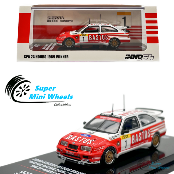 INNO64 1:64 Ford Sierra RS500 Cosworth #1 SPA 24 Hours 1989 Winner