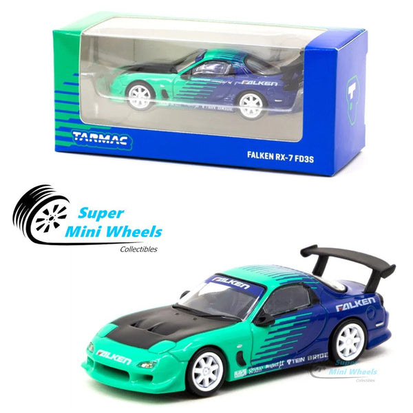 Tarmac Works 1:64 Mazda RX-7 FD3S FALKEN GLOBAL64