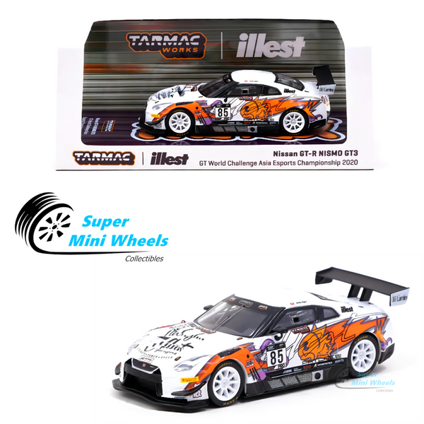 Tarmac Works 1:64 Nissan GT-R NISMO GT3 GT World Challenge Asia Esports 2020 #85