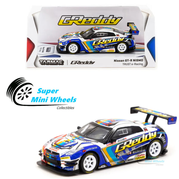 Tarmac Works 1:64 Nissan GT-R R35 TRUST e-Racing Greddy