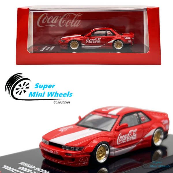 INNO64 1:64 Nissan Silvia S13 Coca-Cola “Rocket Bunny” V2