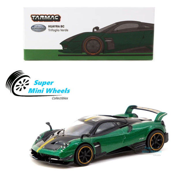 Tarmac Works 1:64 Pagani Huayra BC Trifoglio Verde