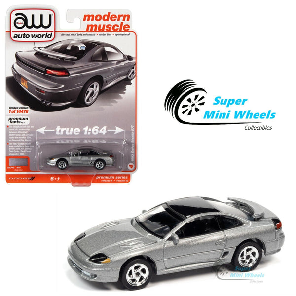 Auto World 1:64 - 1993 Dodge Stealth R/T (Dark Silver)