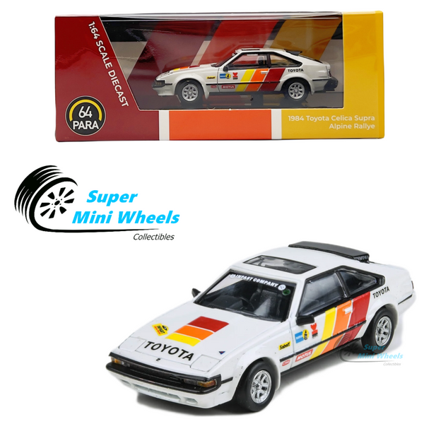 PARA64 1984 Toyota Celica Supra XX Alpine Rallye - White - 1:64