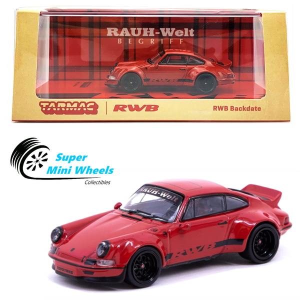 Tarmac Works 1:64 RWB Porsche Backdate Red - 2021 HOBBY64