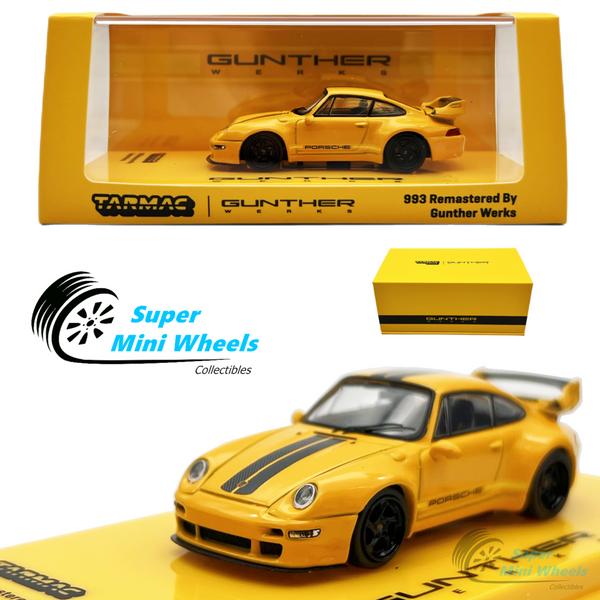 Tarmac Works 1:64 Porsche 993 Remastered By Gunther Warks Yellow