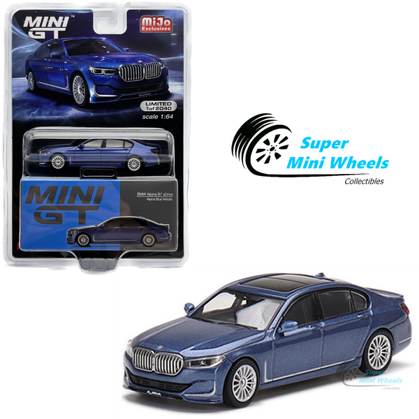 Mini GT 1:64 BMW Alpina B7 xDrive Alpina Blue Metallic #471