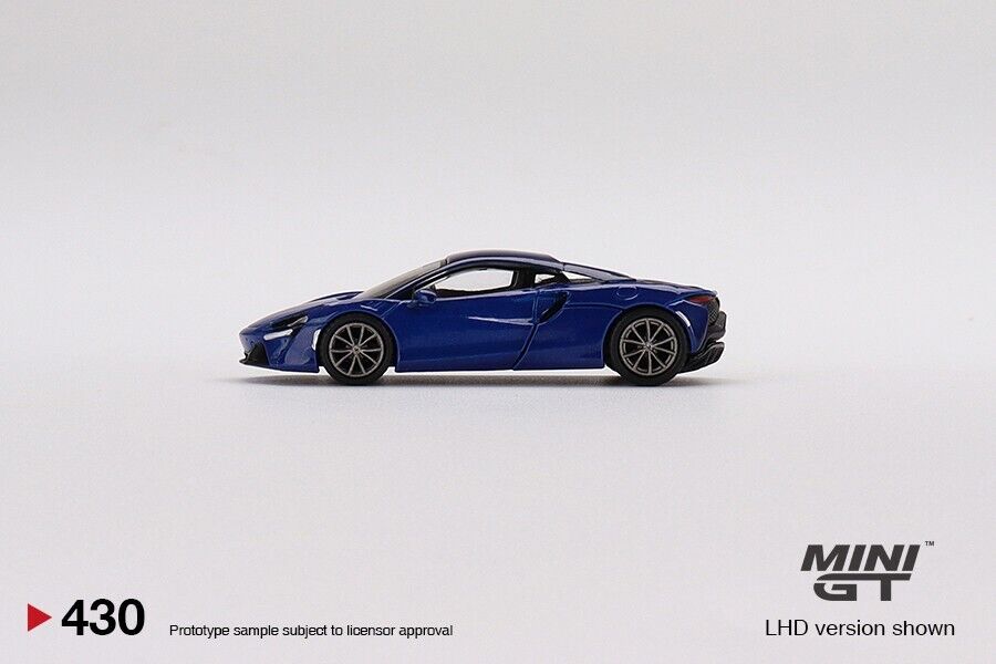 Mini GT 1:64 McLaren Artura Volcano Blue #430 – Super Mini