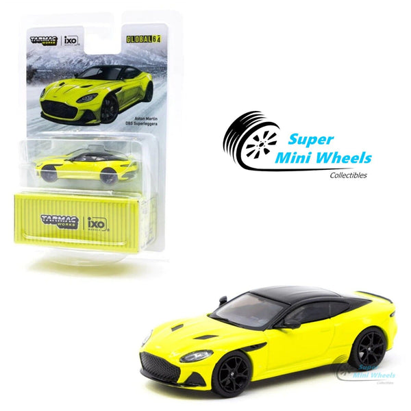 Tarmac Works 1:64 Aston Martin DBS Superleggera Yellow Metallic