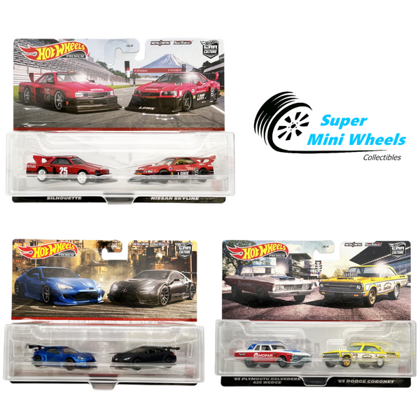 Hot Wheels Premium Car Culture 2 Pack HBL96 G Case