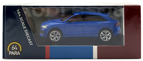 PARA64 - Audi RS Q8 (Turbo Blue) LHD - Diecast Model - 1:64