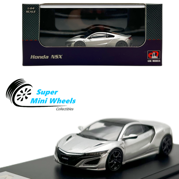 LCD Models 1:64 - Honda NSX (Silver) Diecast Model