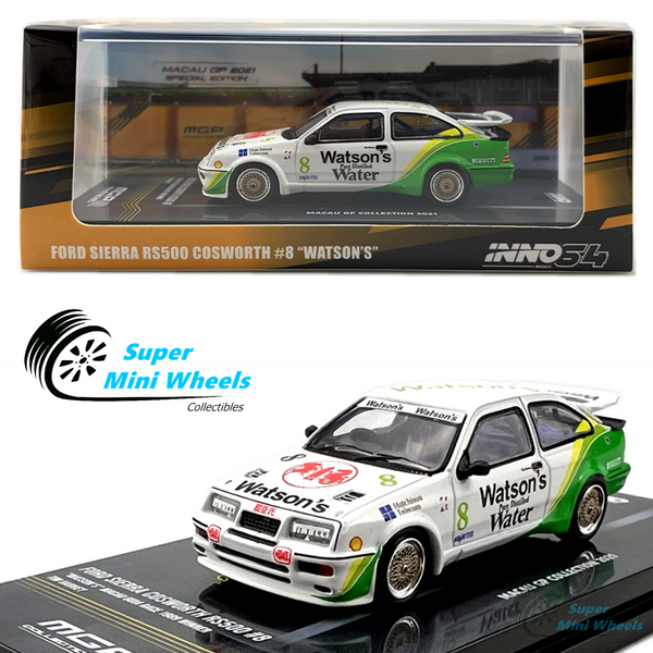 INNO64 1:64 Ford Sierra Cosworth RS500 #8 "WATSON" 1989 Macau Guia Race