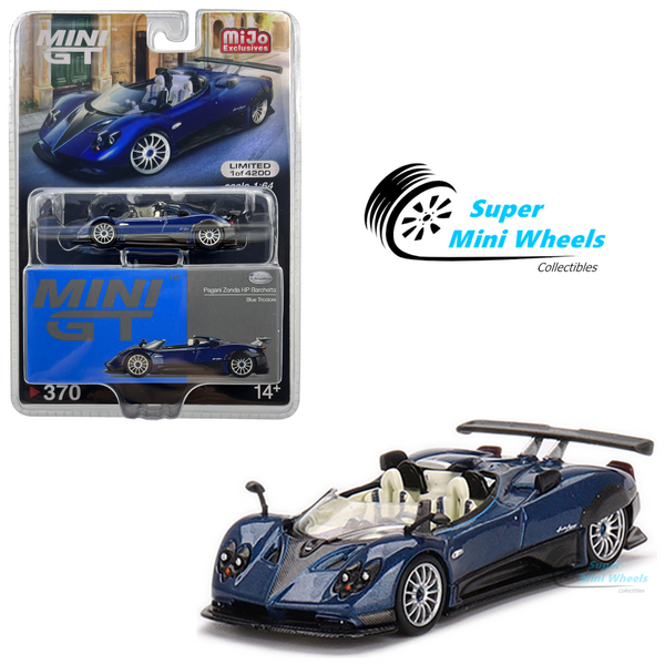 Mini GT 1:64 Pagani Zonda HP Barchetta Blue Tricolore #370