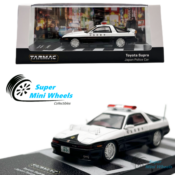 Tarmac Works 1:64 Toyota Supra Japan Police Car