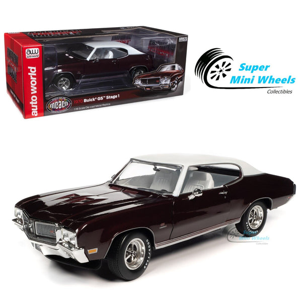 Auto World 1:18 - 1970 Buick GS Stage 1 Hardtop (MCACN) AMM1296