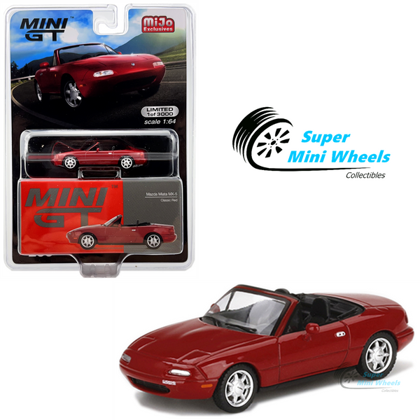 Mini GT 1:64 Mazda Miata MX-5 (NA) Classic Red #288