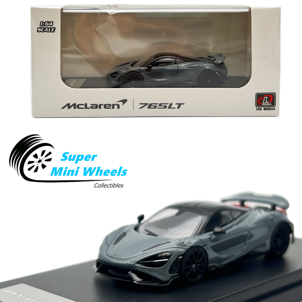 LCD Models 1:64 - McLaren 765LT (Gray) Diecast Model