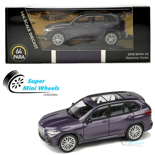 PARA64 - 2018 BMW X5 Purple (Daytona Violet) LHD - Diecast Model - 1:64