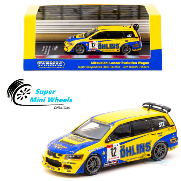 Tarmac Works 1:64 Mitsubishi Lancer Evolution Wagon 13th Tokachi 24hours #12