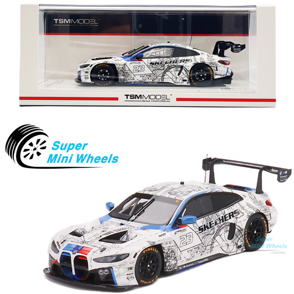 TSM-Model 1:43 BMW M4 GT3 #23 BMW M Team WRT 2022 Test Livery TSM430729