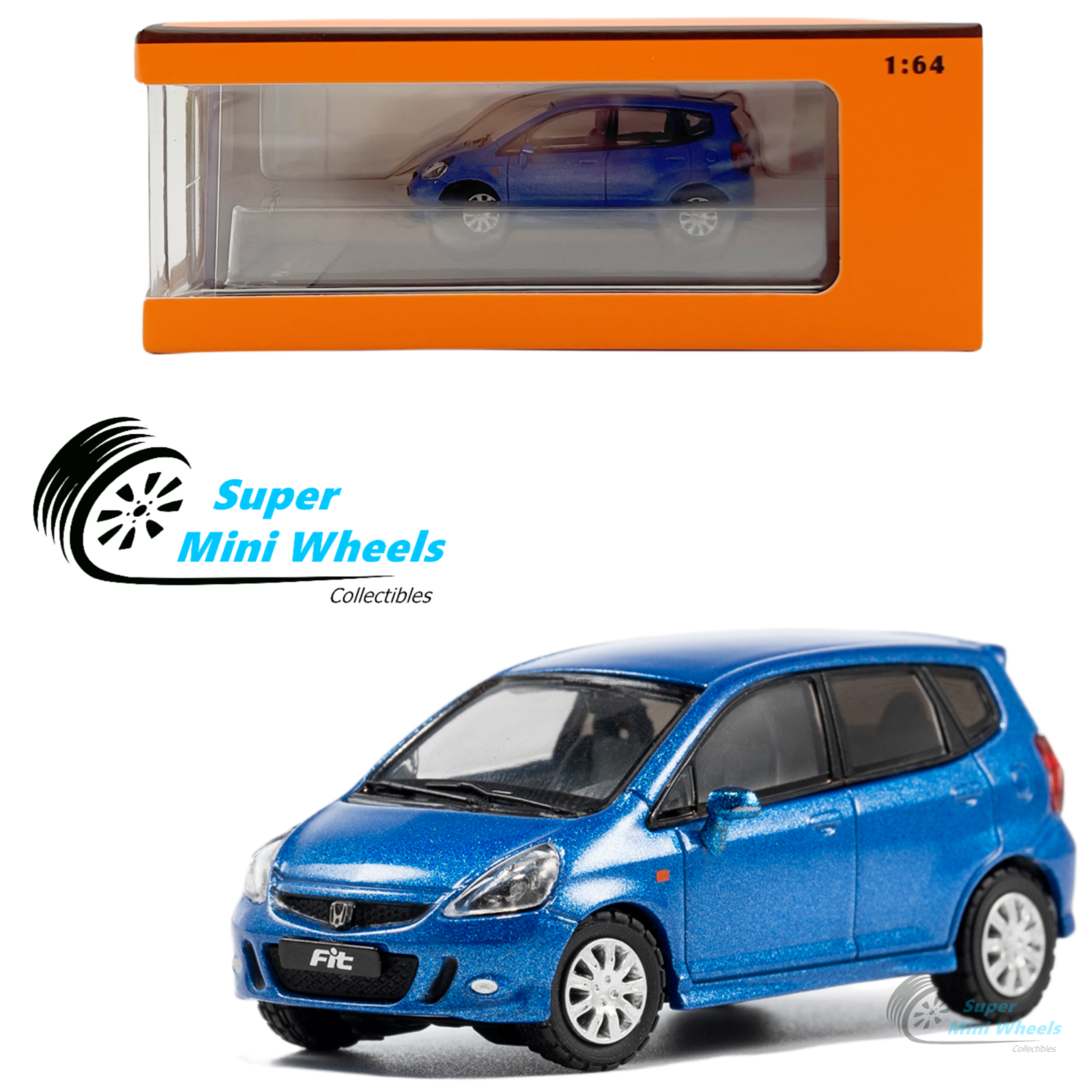 Modèle Réduit 1:64 Honda Fit Sport GCD - Neuf Avec Boîte