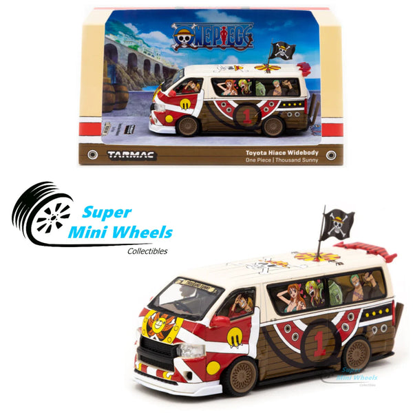 Tarmac Works 1:64 Toyota Hiace Widebody One Piece Thousand Sunny