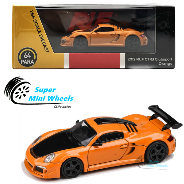 PARA64 - 1:64 - Porsche 2012 RUF CTR3 Clubsport - Orange