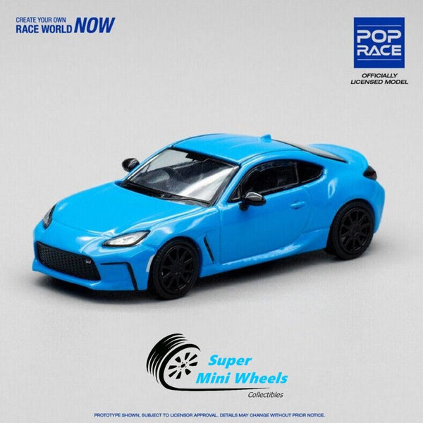 Pop Race 1:64 Toyota GR86 – Neptune Blue - PR640012