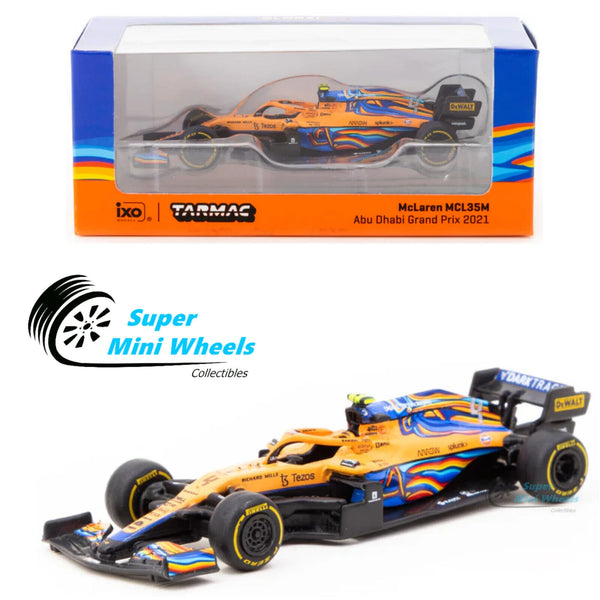 Tarmac Works 1:64 F1 McLaren MCL35M Abu Dhabi Grand Prix 2021 Lando Norris #4