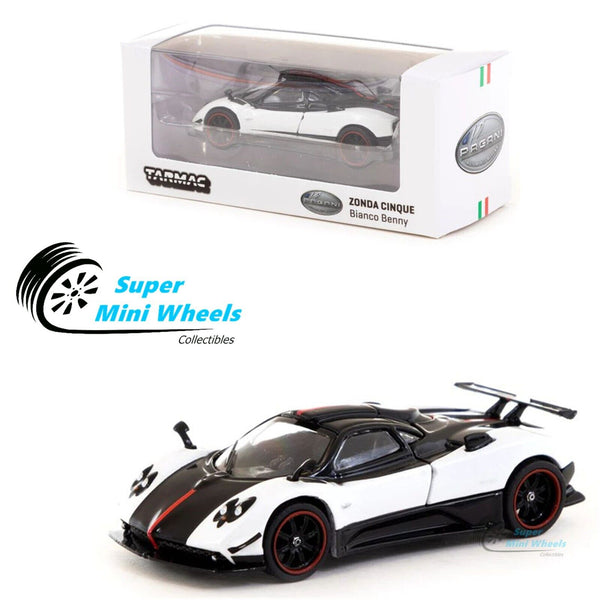 Tarmac Works 1:64 Pagani Zonda Cinque Bianco Benny (White)