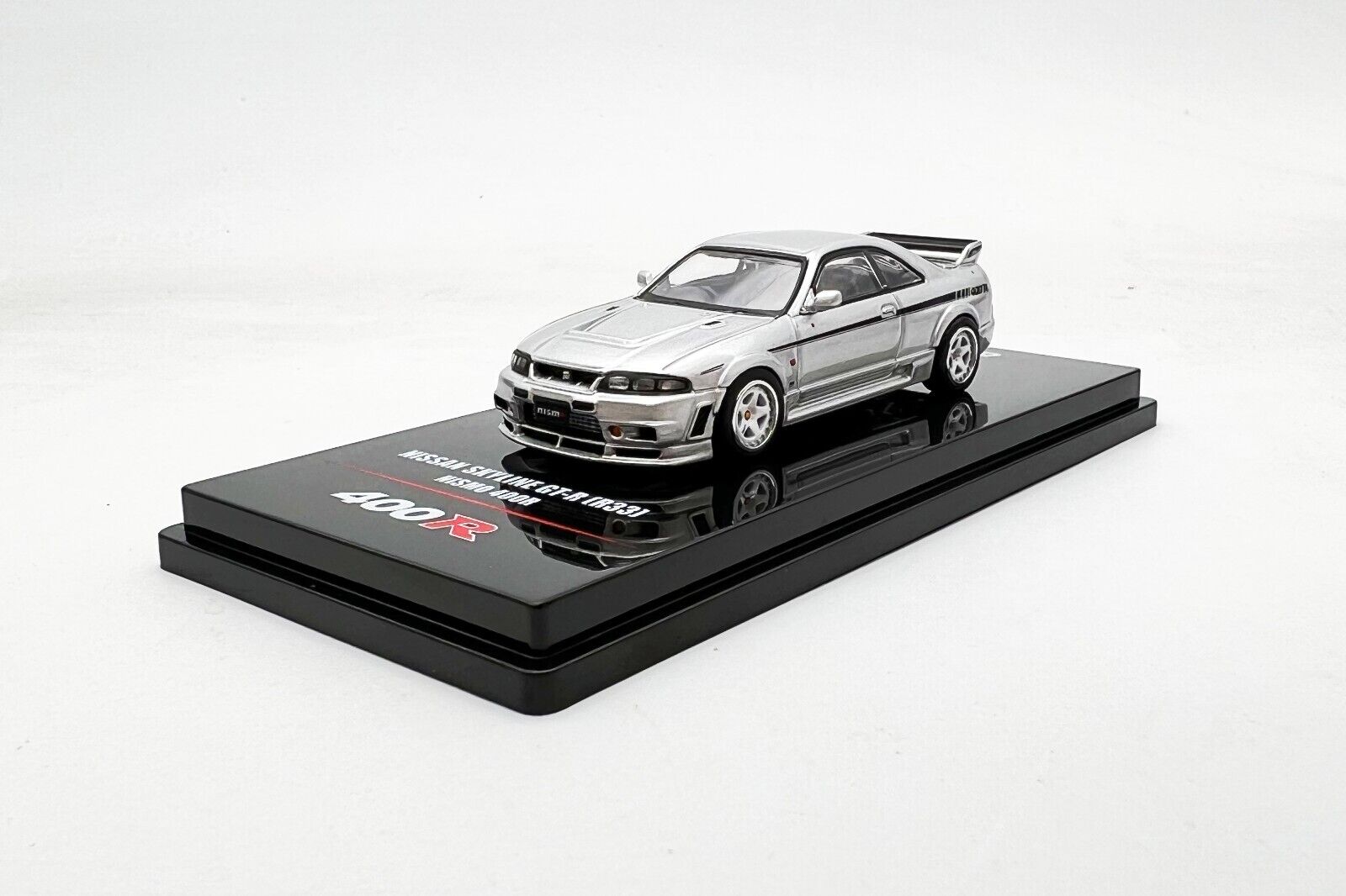 INNO64 1:64 Nissan Skyline GT-R R33 Nismo 400R Silver – Super Mini Wheels