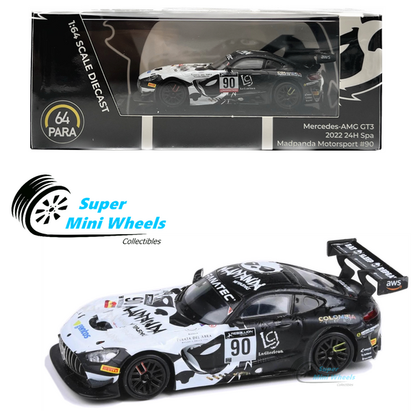 PARA64 - 1:64 - Mercedes-AMG GT3 2022 24H Spa Madpanda Motorsport #90