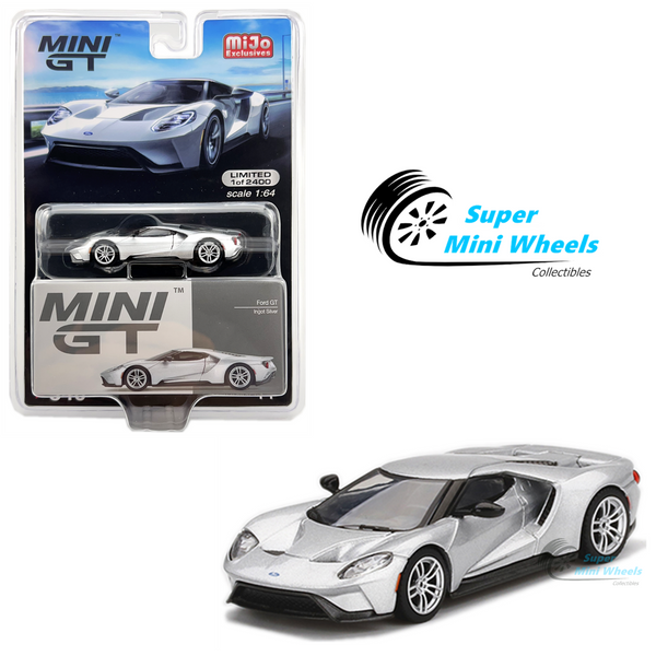 Mini GT 1:64 Ford GT Ingot Silver #340