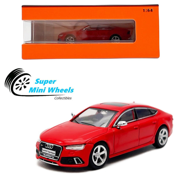 GCD 1:64 Audi RS7 Sportback Red - Diecas Model