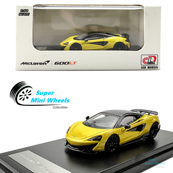 LCD Models 1:64 - McLaren 600LT (Yellow) Diecast Model