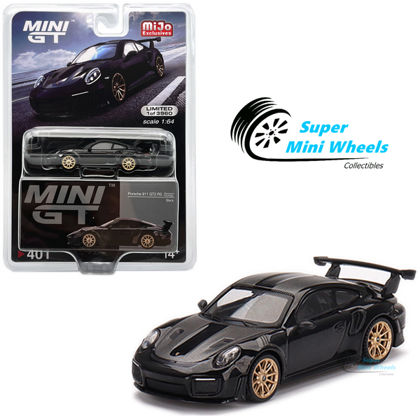 Mini GT 1:64 Porsche 911(991) GT2 RS Weissach Package Black #401