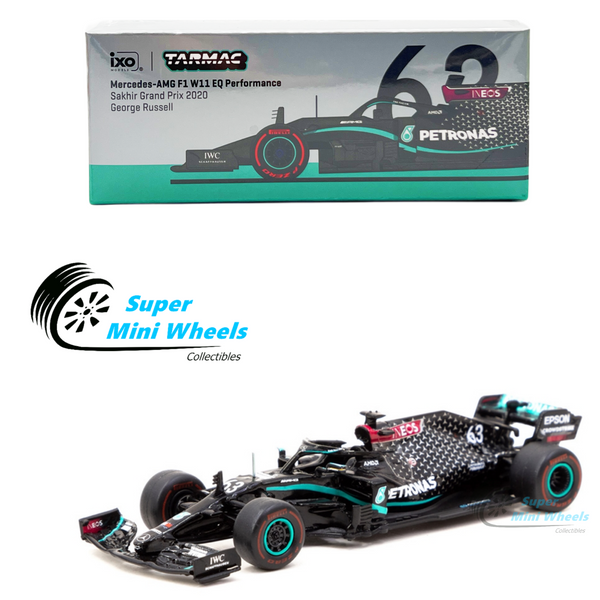 Tarmac Works IXO 1:64 Mercedes-AMG F1 W11 EQ Performance 2020 George R #63