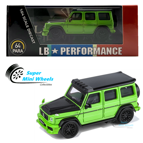 PARA64 - LBWK Mercedes-AMG G 63 (Alien Green) LHD - Diecast Model - 1:64