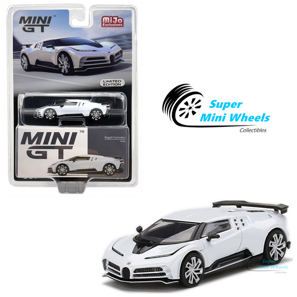 Mini GT 1:64 Bugatti Centodieci (White) #337